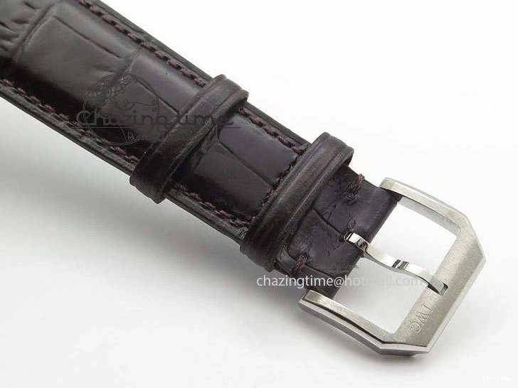MIROTIME 0807 Affordable Ingeniuer St.Laurens SS Brown Dial MK 1:1 Best Edition On Black Leather Strap A 7365